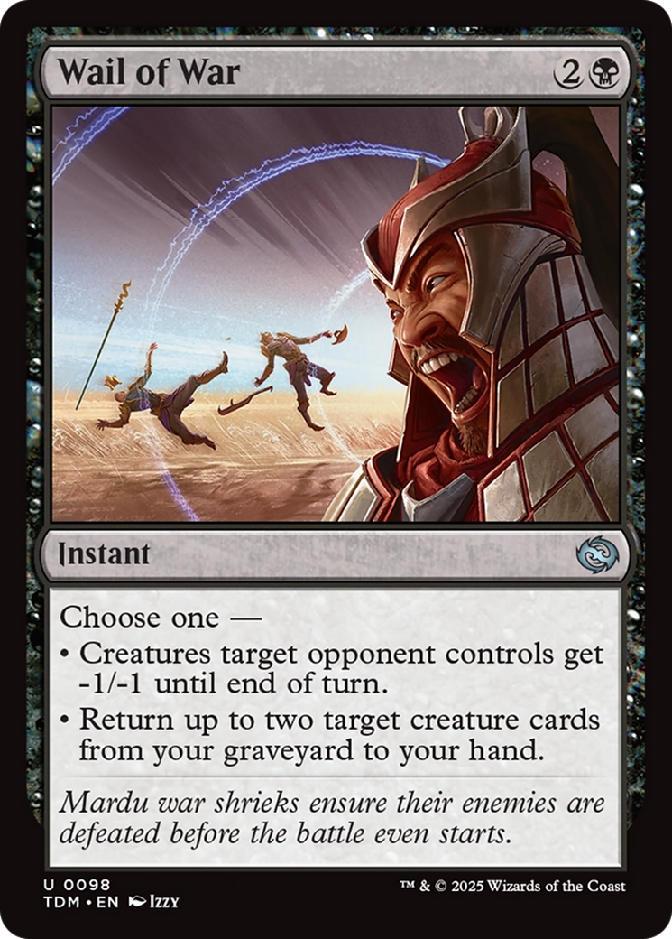 Wail of War [Tarkir: Dragonstorm] | Clutch Gaming