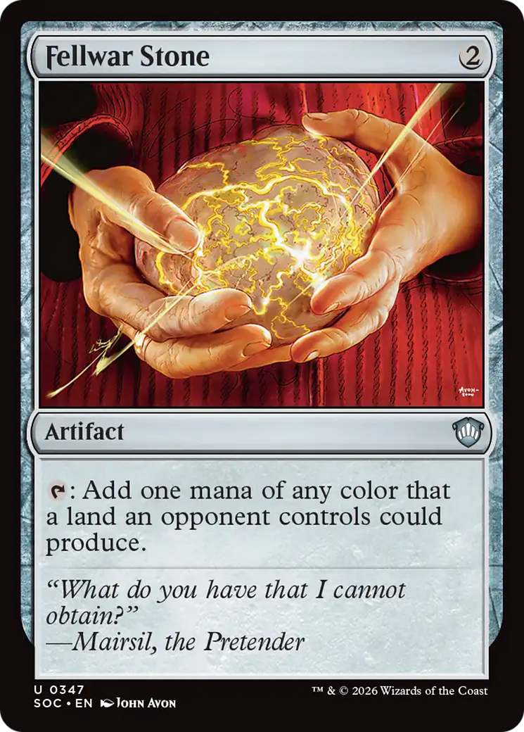 Fellwar Stone [Secrets of Strixhaven Commander] | Clutch Gaming