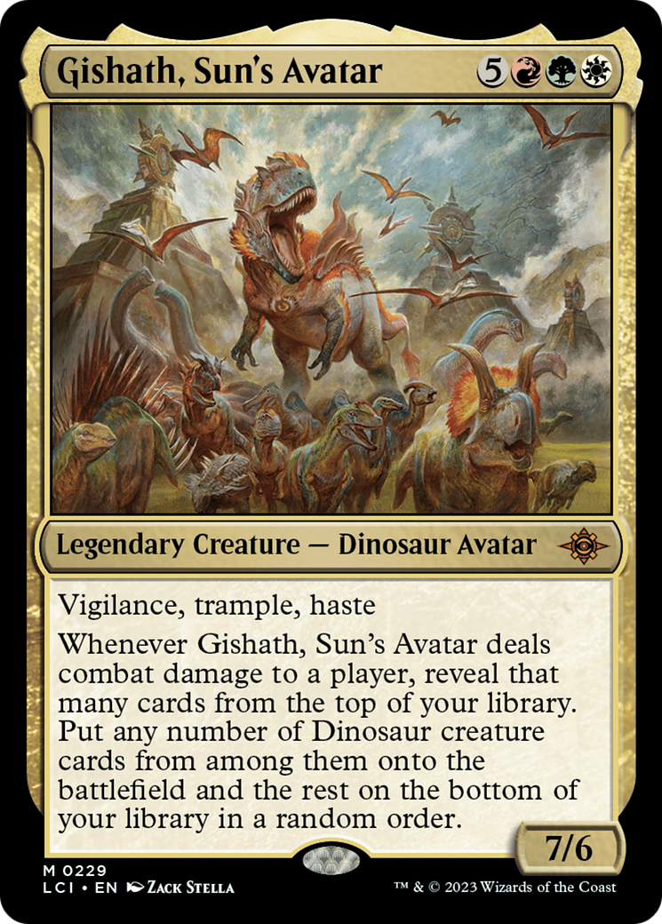 Gishath, Sun's Avatar [The Lost Caverns of Ixalan] | Clutch Gaming