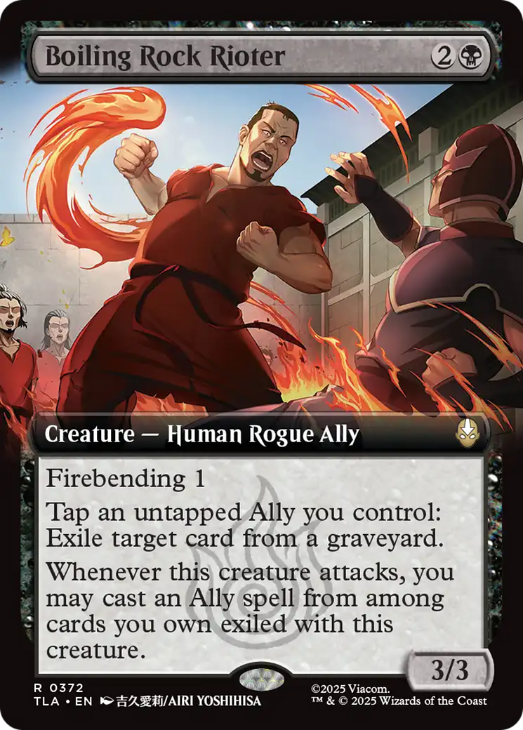 Boiling Rock Rioter (Extended Art) [Avatar: The Last Airbender] | Clutch Gaming