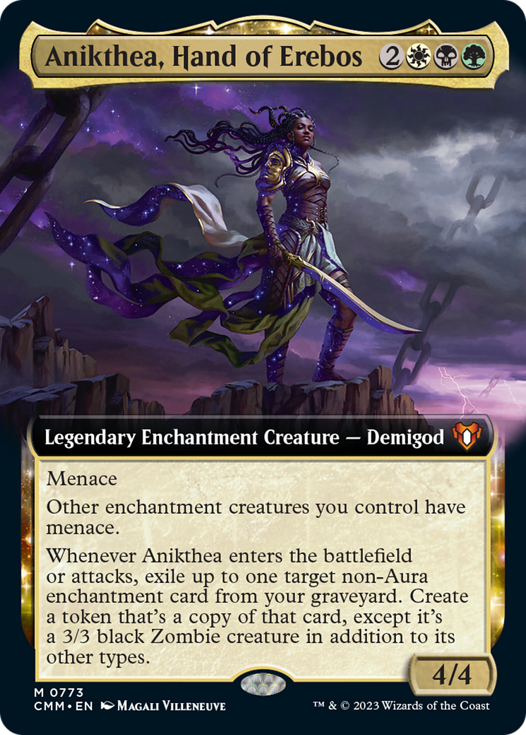 Anikthea, Hand of Erebos (Extended Art) [Commander Masters] | Clutch Gaming