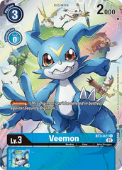 Veemon [BT3-021] (1-Year Anniversary Box Topper) [Promotional Cards] | Clutch Gaming