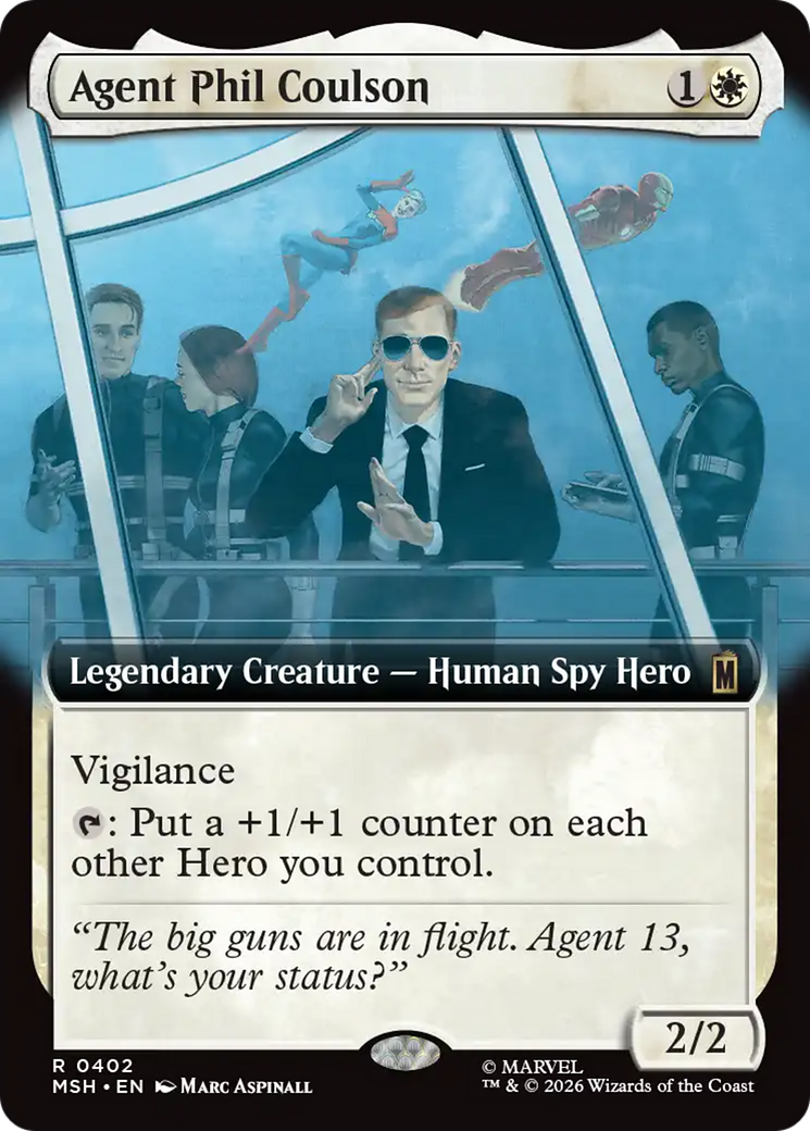 Agent Phil Coulson (Extended Art) [Marvel Super Heroes] | Clutch Gaming