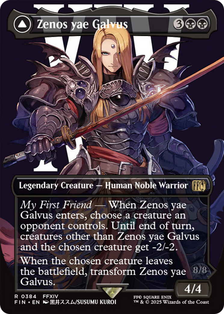 Zenos yae Galvus // Shinryu, Transcendent Rival (Borderless) [FINAL FANTASY] | Clutch Gaming