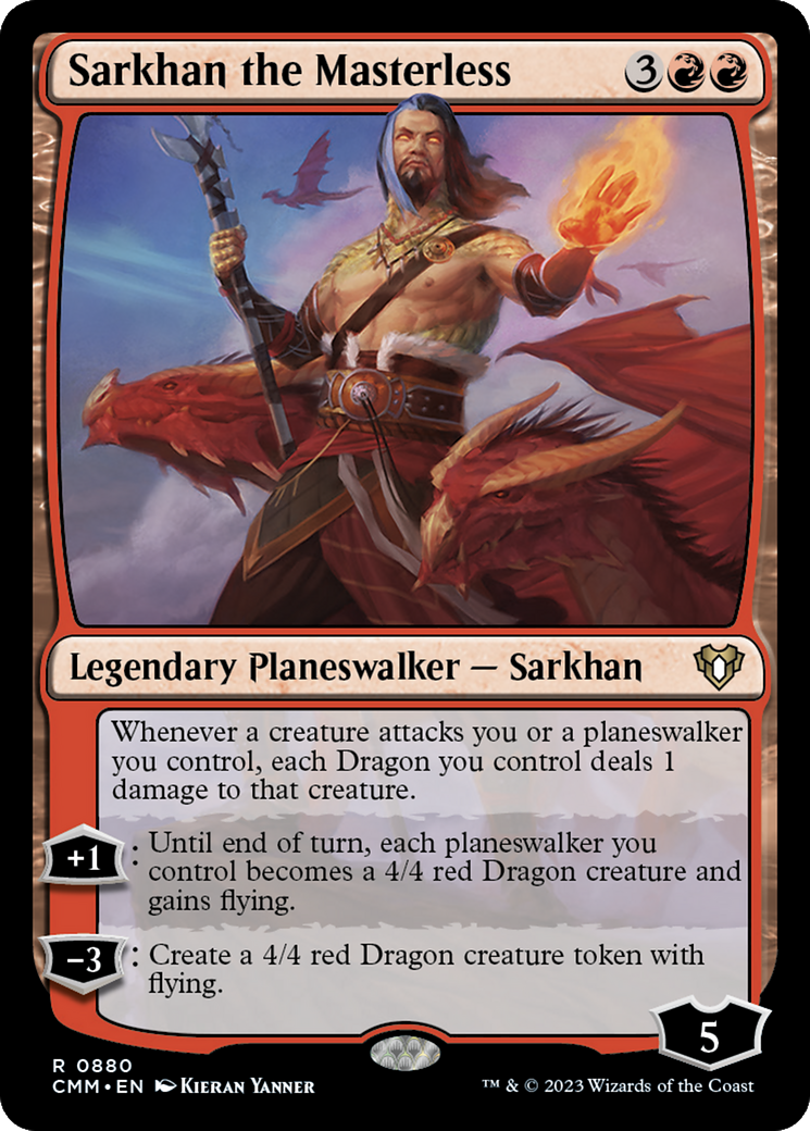 Sarkhan the Masterless [Commander Masters] | Clutch Gaming