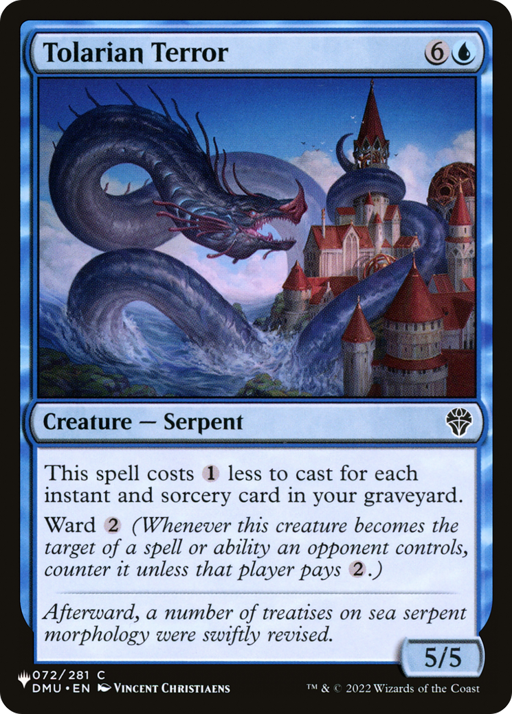 Tolarian Terror [The List Reprints] | Clutch Gaming