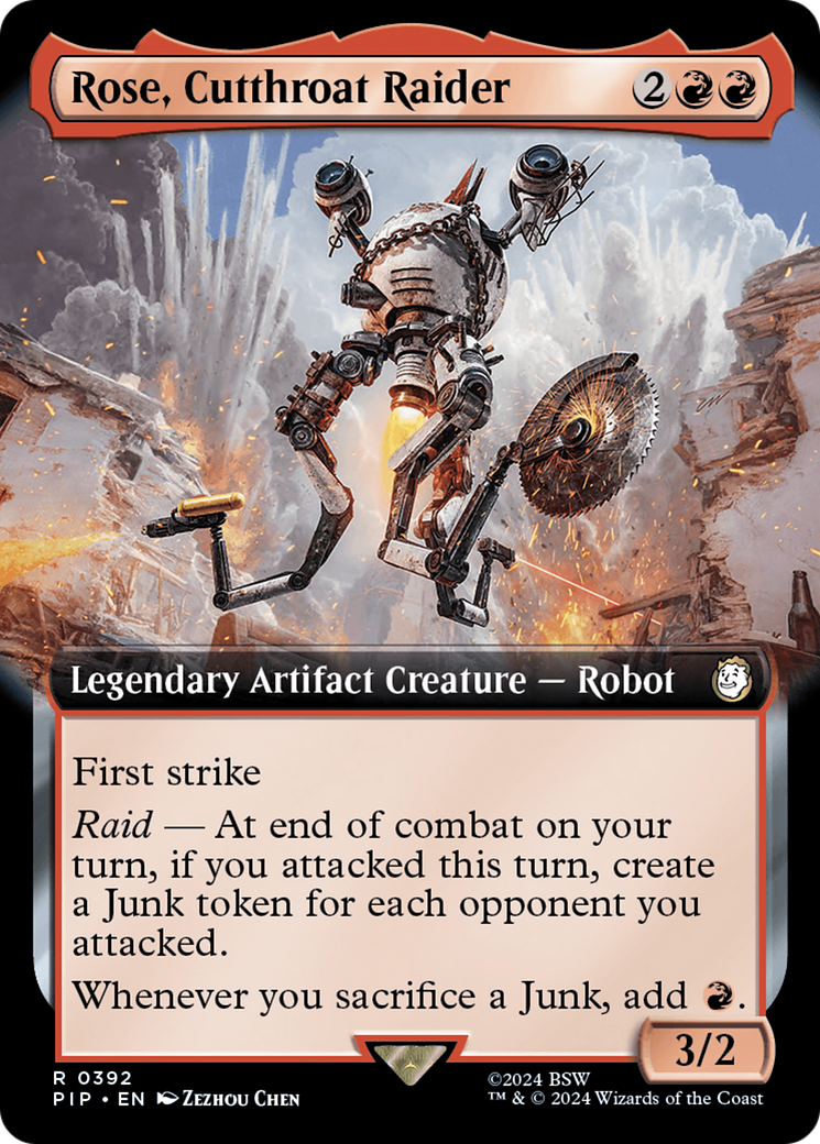 Rose, Cutthroat Raider (Extended Art) [Fallout] | Clutch Gaming