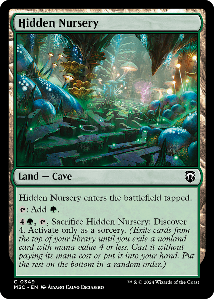 Hidden Nursery (Ripple Foil) [Modern Horizons 3 Commander] | Clutch Gaming