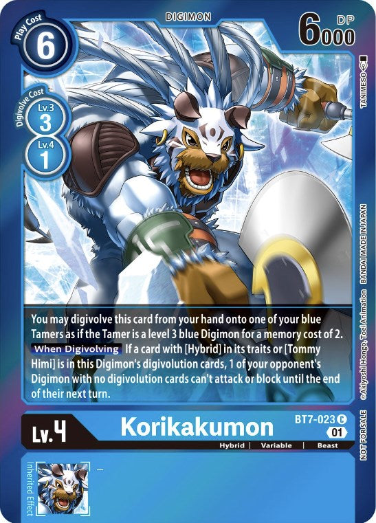 Korikakumon [BT7-023] (Event Pack 3) [Next Adventure Promos] | Clutch Gaming