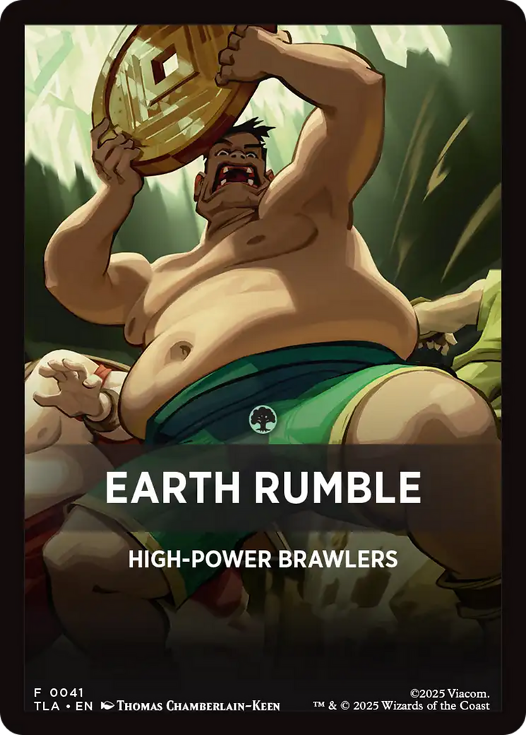 Earth Rumble Theme Card [Avatar: The Last Airbender Tokens] | Clutch Gaming