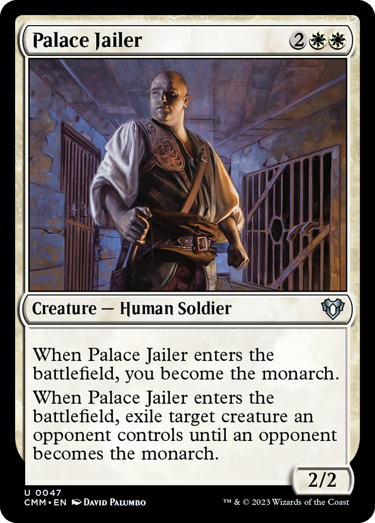 Palace Jailer [Commander Masters] | Clutch Gaming