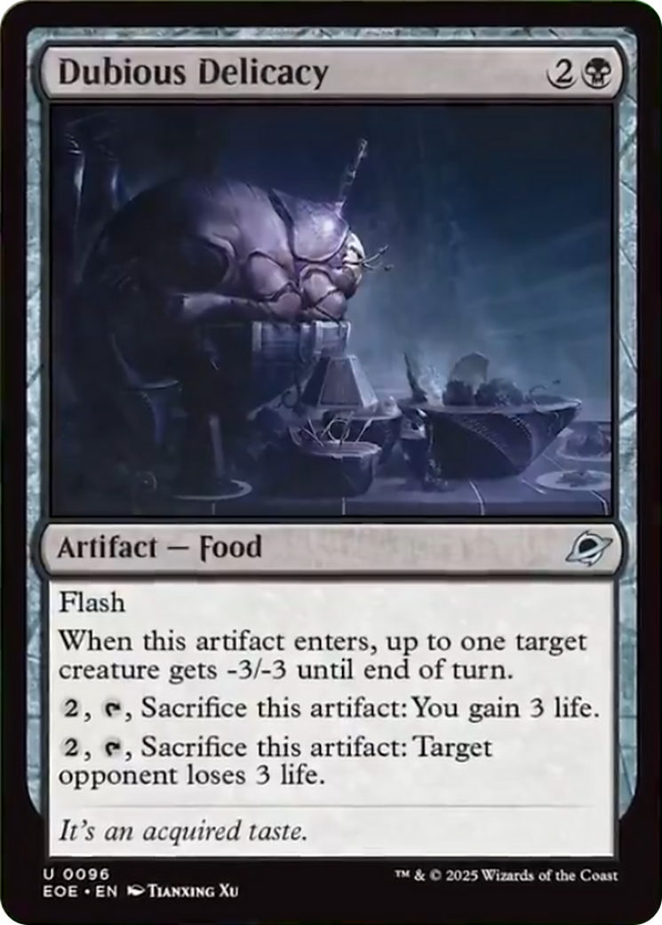 Dubious Delicacy [Edge of Eternities] | Clutch Gaming