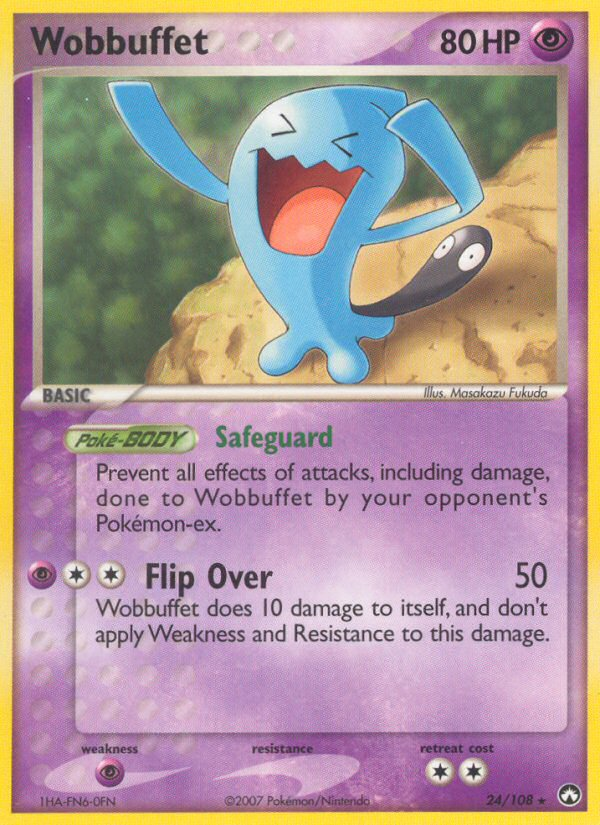 Wobbuffet (24/108) [EX: Power Keepers] | Clutch Gaming