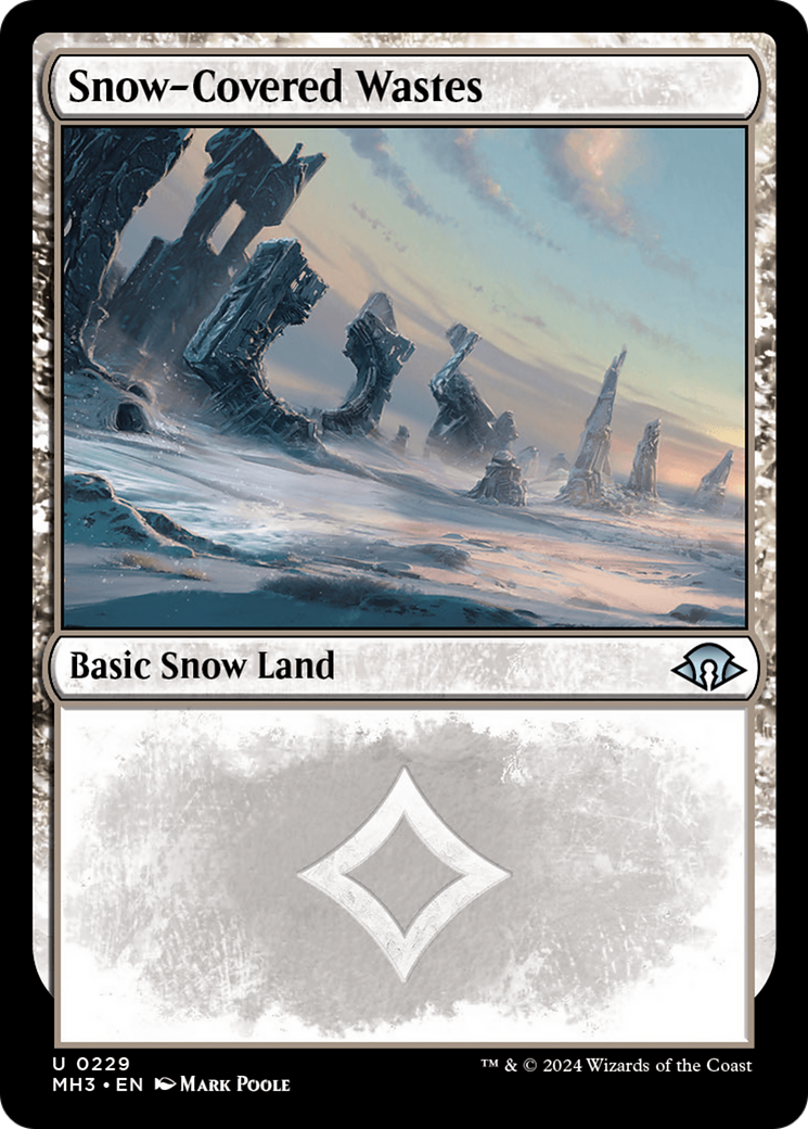 Snow-Covered Wastes (0229) [Modern Horizons 3] | Clutch Gaming