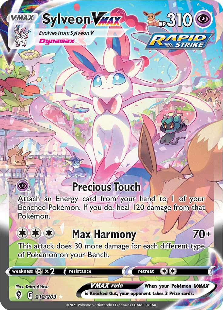 Sylveon VMAX (212/203) [Sword & Shield: Evolving Skies] | Clutch Gaming