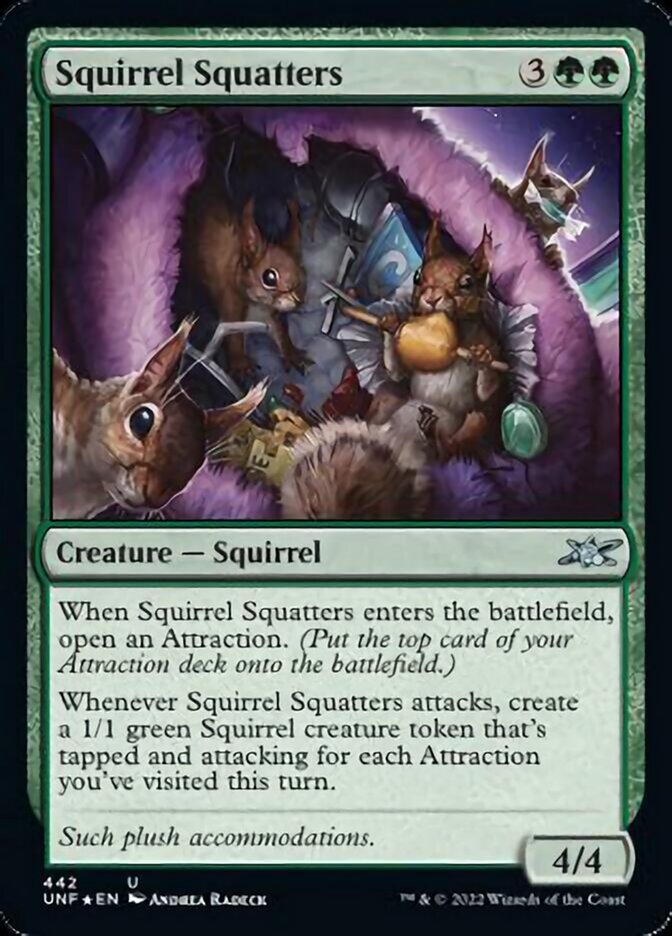 Squirrel Squatters (Galaxy Foil) [Unfinity] | Clutch Gaming