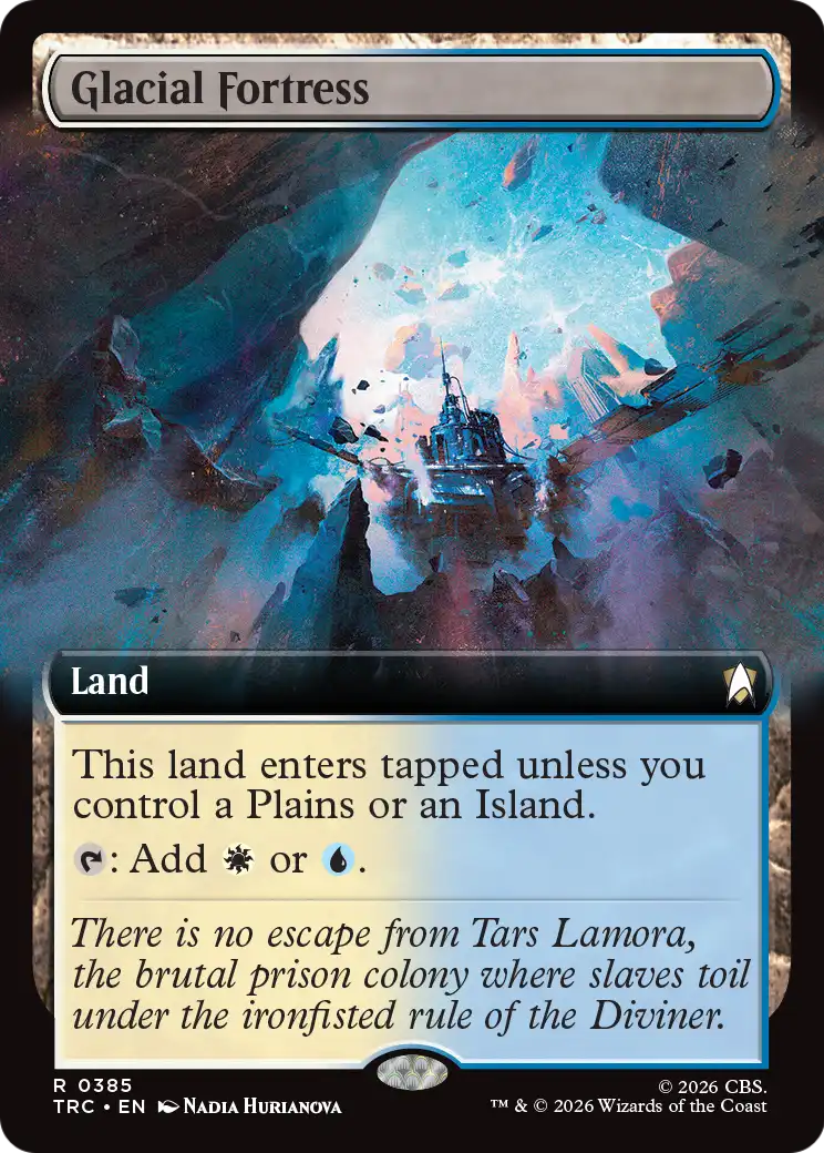 Glacial Fortress (Extended Art) [Star Trek Commander] | Clutch Gaming
