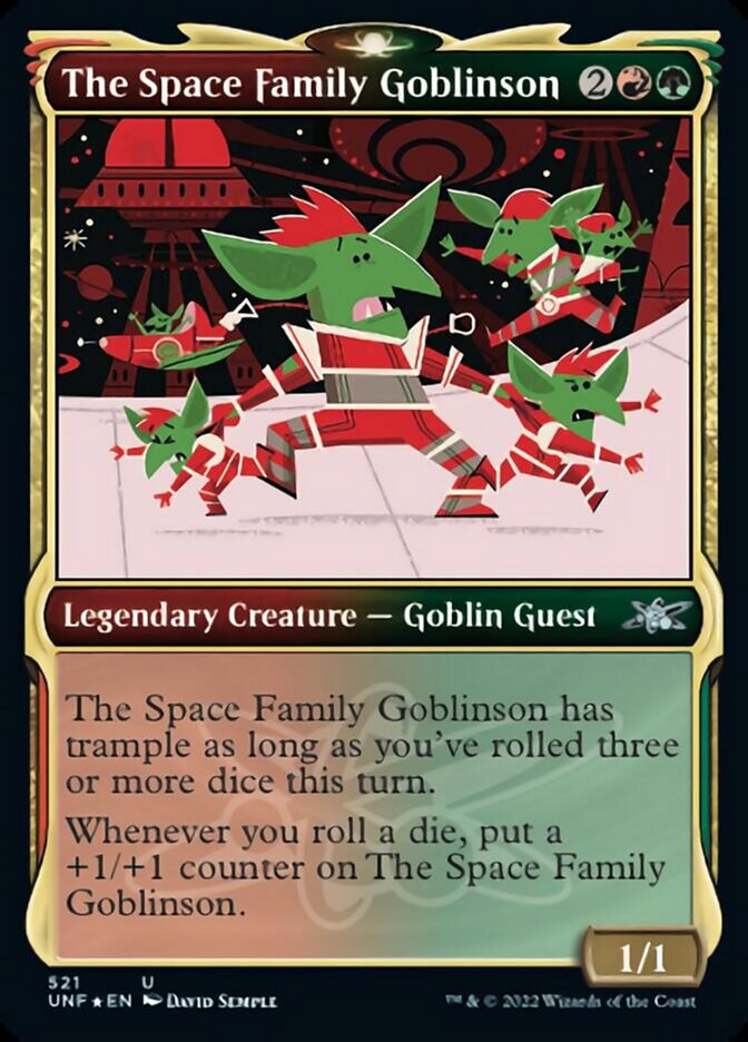 The Space Family Goblinson (Showcase) (Galaxy Foil) [Unfinity] | Clutch Gaming