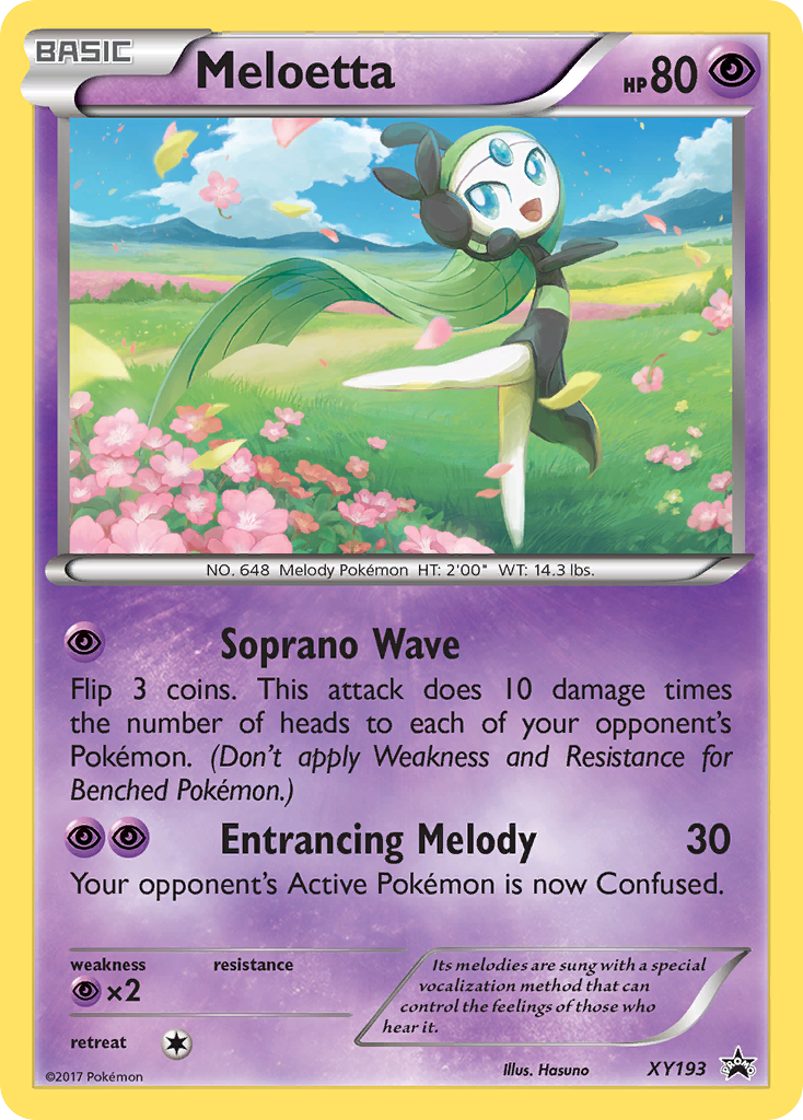 Meloetta (XY193) [XY: Black Star Promos] | Clutch Gaming