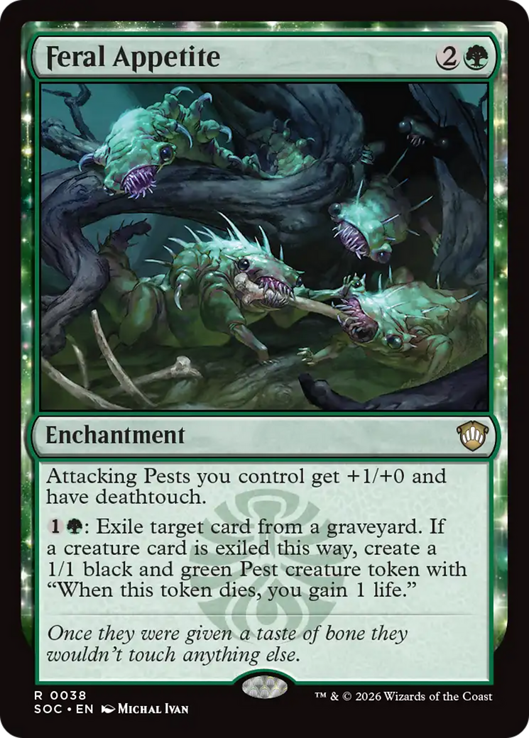 Feral Appetite [Secrets of Strixhaven Commander] | Clutch Gaming