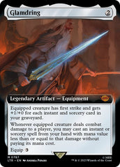 Glamdring (Extended Art) (Surge Foil) [The Lord of the Rings: Tales of Middle-Earth] | Clutch Gaming