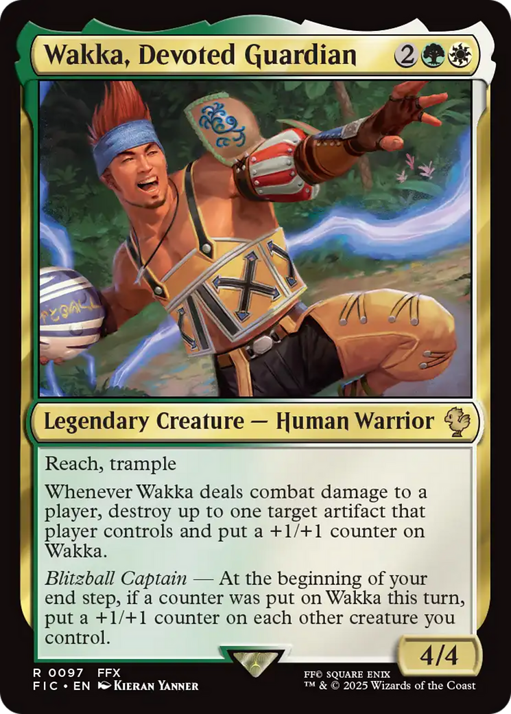 Wakka, Devoted Guardian [FINAL FANTASY Commander] | Clutch Gaming