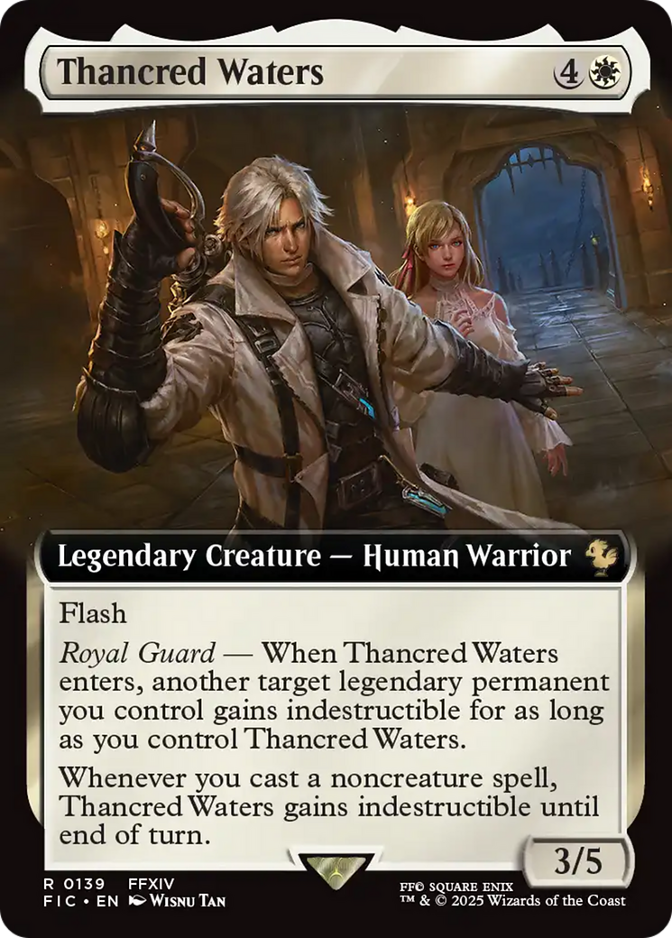 Thancred Waters (Extended Art) [FINAL FANTASY Commander] | Clutch Gaming