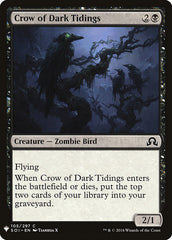 Crow of Dark Tidings [Mystery Booster] | Clutch Gaming