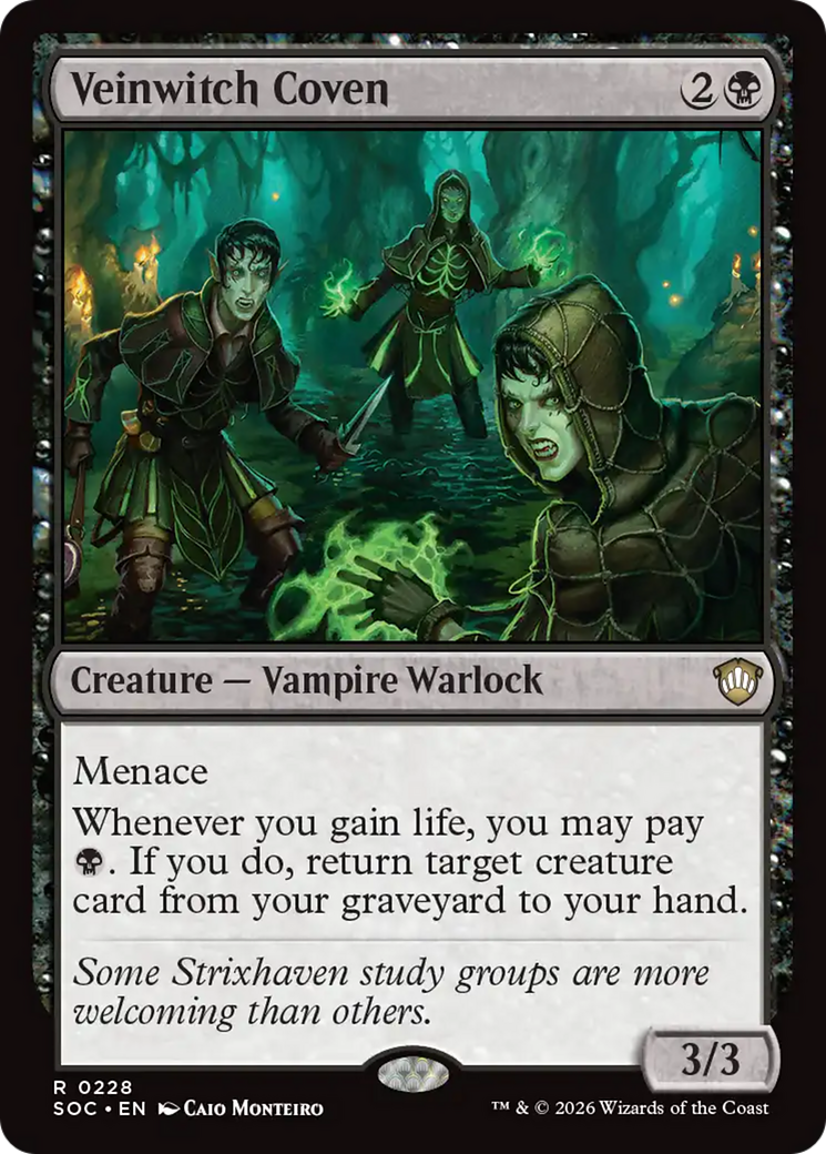 Veinwitch Coven [Secrets of Strixhaven Commander] | Clutch Gaming