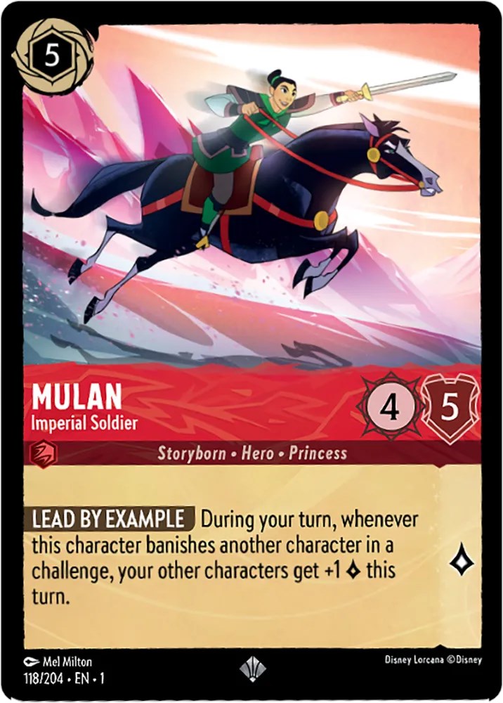 Mulan - Imperial Soldier (Oversized) (118/204) [The First Chapter] | Clutch Gaming