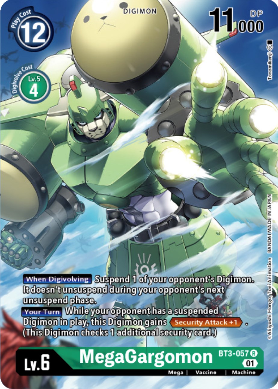 MegaGargomon [BT3-057] (Digimon Card Game Deck Box Set) [Release Special Booster Promos] | Clutch Gaming