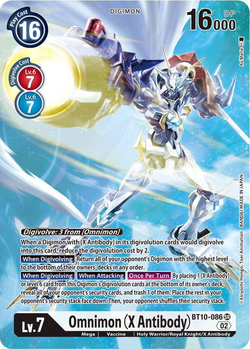 Omnimon (X Antibody) [BT10-086] (Alternate Art) [Xros Encounter] | Clutch Gaming