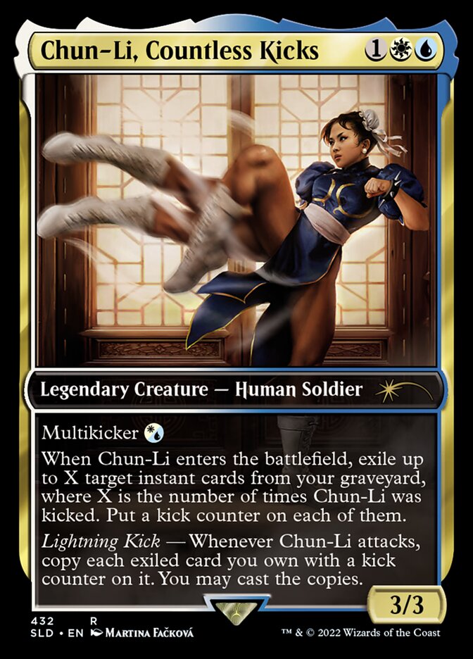 Chun-Li, Countless Kicks [Secret Lair Drop Series] | Clutch Gaming