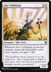 Kor Celebrant [The List Reprints] | Clutch Gaming