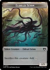 Eldrazi Scion // Myr Double-Sided Token [Commander Masters Tokens] | Clutch Gaming