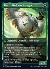 Doric, Nature's Warden // Doric, Owlbear Avenger [Secret Lair Drop Series] | Clutch Gaming