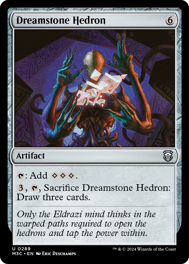 Dreamstone Hedron (Ripple Foil) [Modern Horizons 3 Commander] | Clutch Gaming