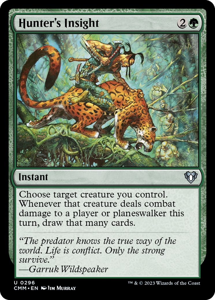 Hunter's Insight [Commander Masters] | Clutch Gaming