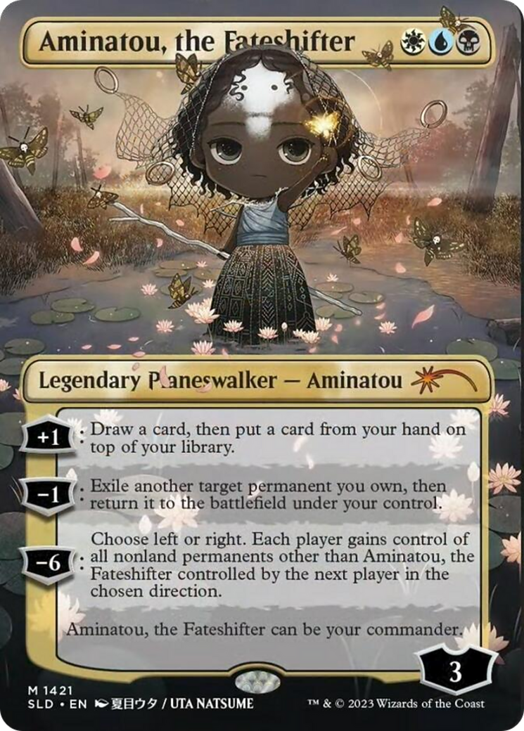 Aminatou, the Fateshifter (Rainbow Foil) [Secret Lair Drop Series] | Clutch Gaming