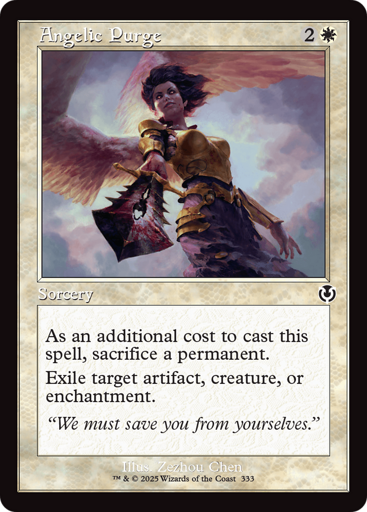 Angelic Purge (Retro Frame) [Innistrad Remastered] | Clutch Gaming