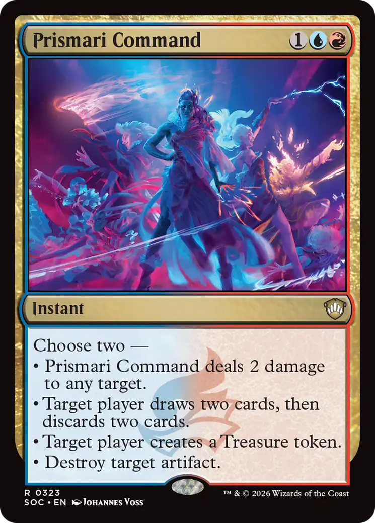 Prismari Command [Secrets of Strixhaven Commander] | Clutch Gaming