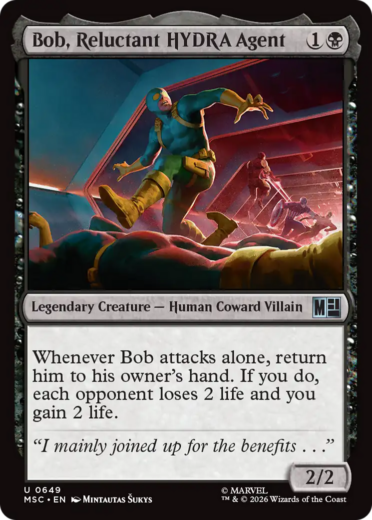 Bob, Reluctant HYDRA Agent [Marvel Super Heroes Commander] | Clutch Gaming