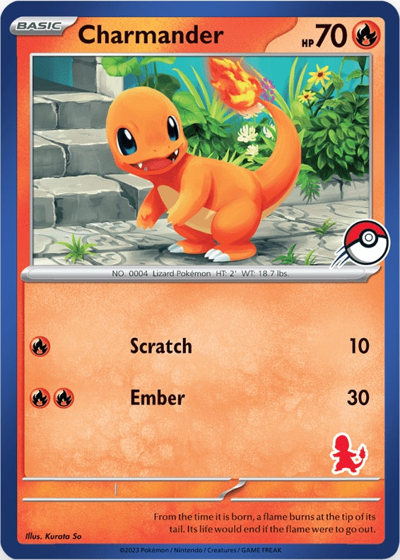 Charmander (Blue Border) [My First Battle] | Clutch Gaming