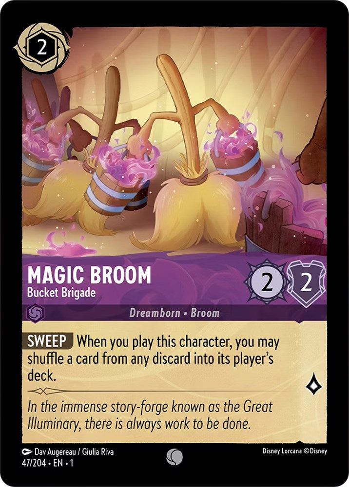 Magic Broom - Bucket Brigade (47/204) [The First Chapter] | Clutch Gaming