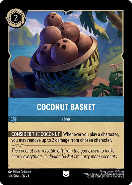 Coconut Basket (166/204) [The First Chapter] | Clutch Gaming