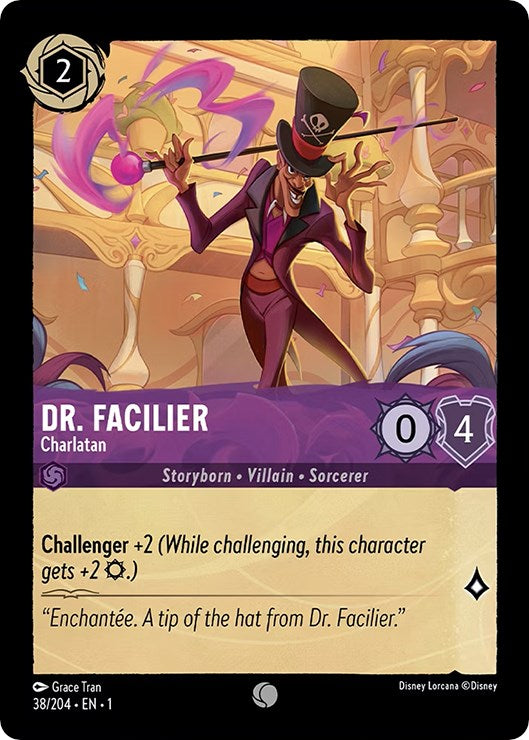 Dr. Facilier - Charlatan (38/204) [The First Chapter] | Clutch Gaming