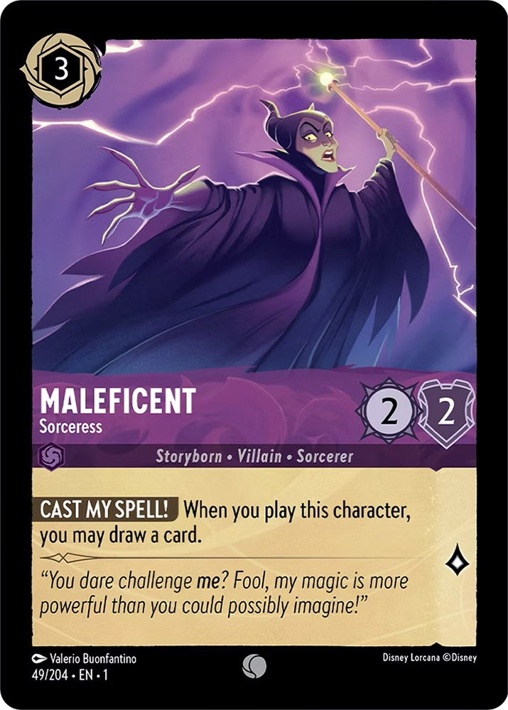 Maleficent - Sorceress (49/204) [The First Chapter] | Clutch Gaming