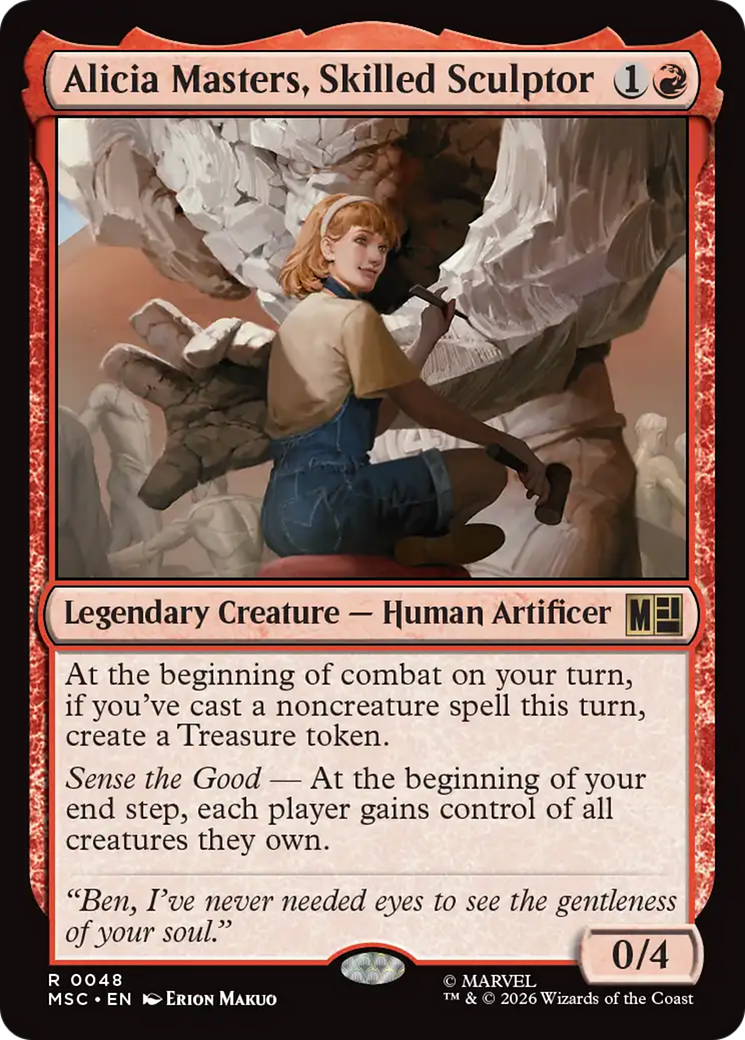 Alicia Masters, Skilled Sculptor [Marvel Super Heroes Commander] | Clutch Gaming
