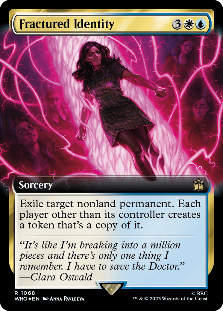 Fractured Identity (Extended Art) (Surge Foil) [Doctor Who] | Clutch Gaming