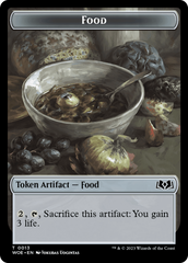 Beast // Food (0013) Double-Sided Token [Wilds of Eldraine Tokens] | Clutch Gaming